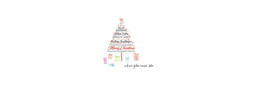 Tannenbaum mit Geschenken