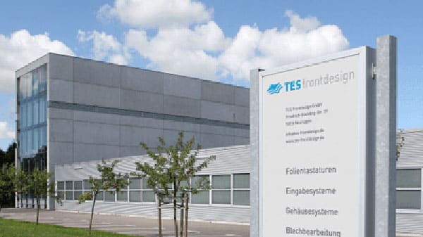 Firmengebäude Firma TES Frontdesign