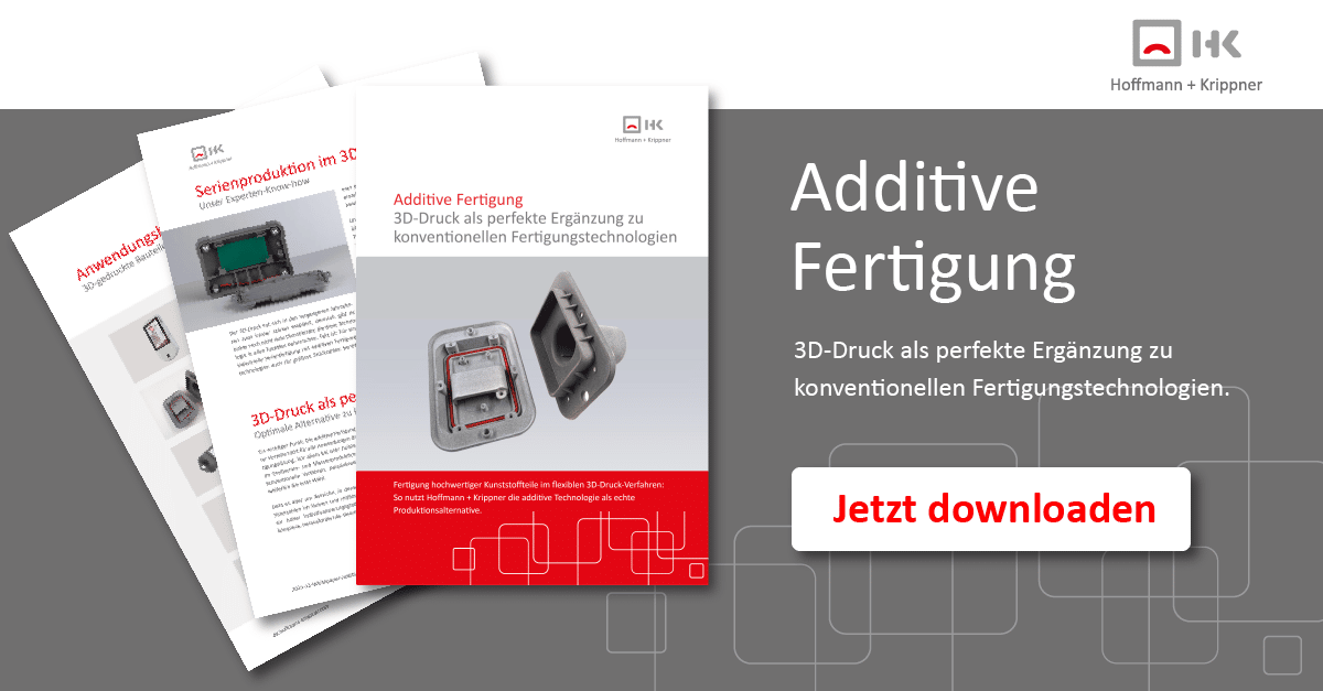 Hoffmann + Krippner - Whitepaper Additive Fertigung downloaden