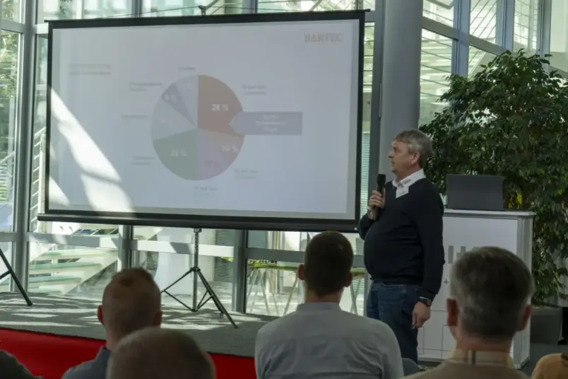 Vortrag der Firma Bartec am Zukunftstalk
