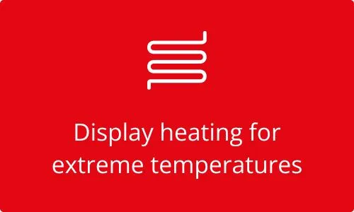 box display heating