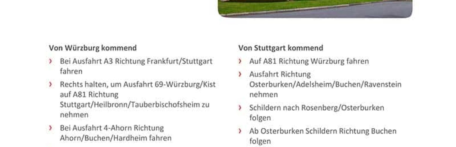 Anfahrtsbeschreibung zu Hoffmann + Krippner