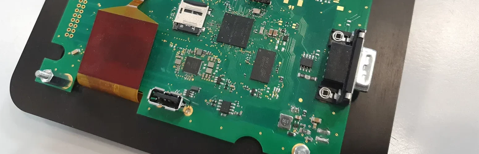 Hoffmann + Krippner - HMI with electronic board