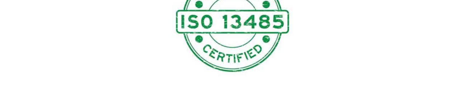 Zertifiert-Stempel ISO 13485