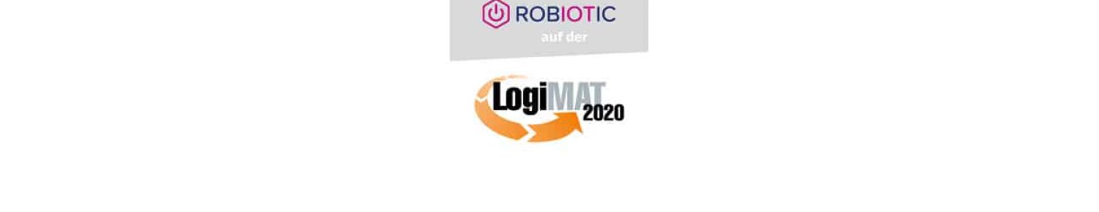 Robiotic Logo und LogiMAT Logo