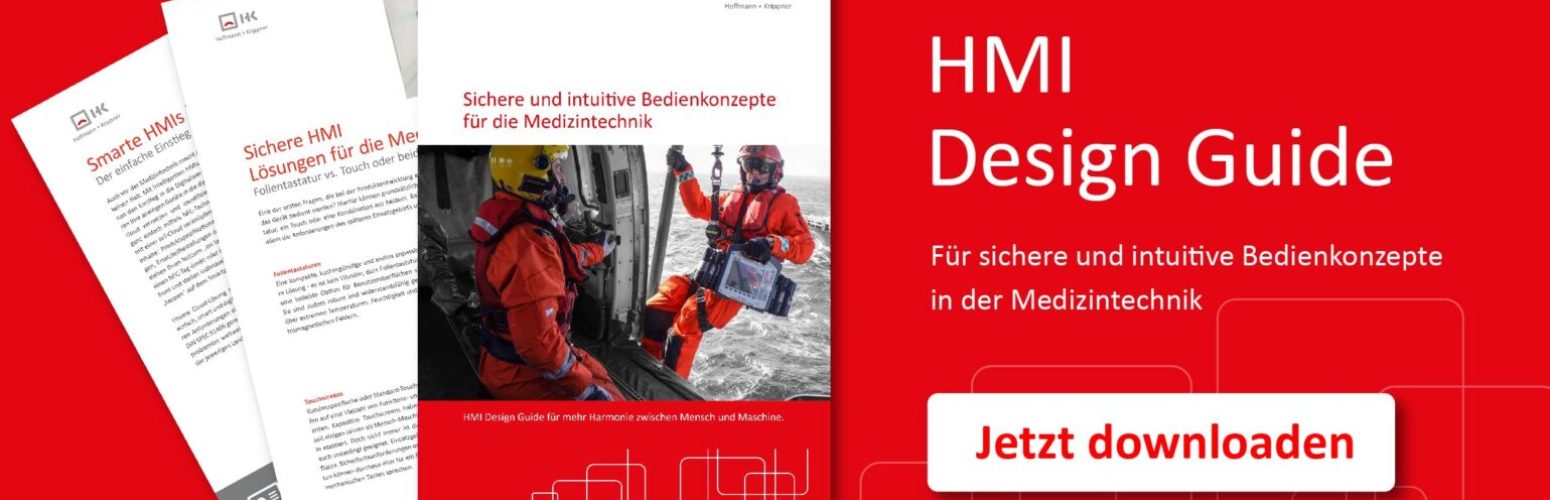 Hoffmann + Krippner - HMI Design Guide für die Medizintechnik